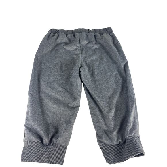Womens Gray Jogger sweat shorts Size L - Picture 4 of 5